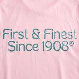 AKA Medium First & Finest Pink Performance Tee