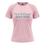 AKA Large First & Finest Pink Performance Tee