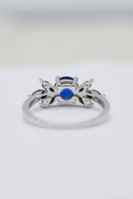 Load image into Gallery viewer, Spinel Zircon Leaf Ring

