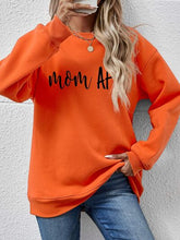 Load image into Gallery viewer, Letter Graphic Dropped Shoulder Sweatshirt
