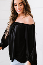 Load image into Gallery viewer, Off-Shoulder Balloon Sleeve Top
