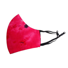 Load image into Gallery viewer, Fuchsia and Black Tie Dye Mask

