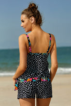Load image into Gallery viewer, Printed Tied Tankini Set
