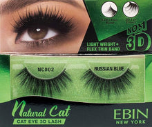 Load image into Gallery viewer, Ebin New York 3D Natural Cat Eyelashes
