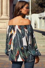 Load image into Gallery viewer, Off-Shoulder Balloon Sleeve Top
