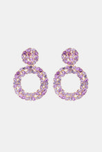 Load image into Gallery viewer, Round Shape Acrylic Dangle Earrings
