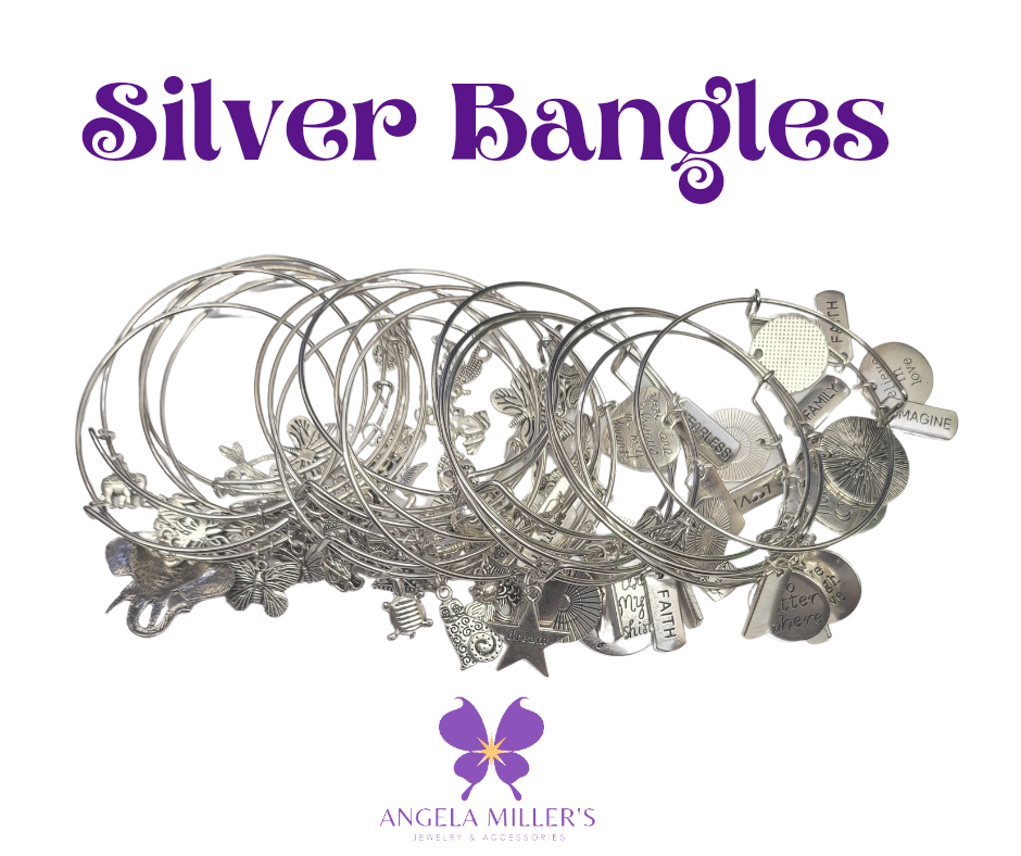 Surprise Silver Bangles