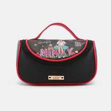 Cargar imagen en el visor de la galería, Nicole Lee USA Nikky Contrast Makeup Bag
