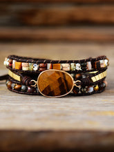 Load image into Gallery viewer, Geometrical Shape Triple-Layer Bracelet
