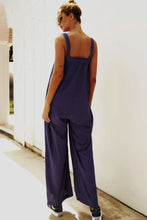 Load image into Gallery viewer, Wide Strap Wide Leg Jumpsuit
