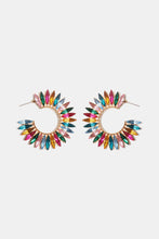 Cargar imagen en el visor de la galería, Zinc Alloy Acrylic C-Hoop Earrings
