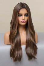 Cargar imagen en el visor de la galería, 13*2&quot; Lace Front Wigs Synthetic Long Wave 26&quot; Heat Safe 150% Density
