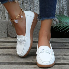 Cargar imagen en el visor de la galería, Weave Wedge Heeled Loafers
