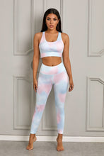 Load image into Gallery viewer, Printed Sports Bra and Leggings Set
