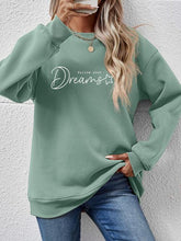 Load image into Gallery viewer, FOLLOW YOUR DREAMS Graphic Sweatshirt
