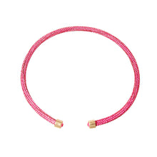Load image into Gallery viewer, Pink Rhinestone Wrap Choker
