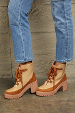 Cargar imagen en el visor de la galería, East Lion Corp Lace Up Lug Booties
