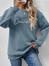 Load image into Gallery viewer, FOLLOW YOUR DREAMS Graphic Sweatshirt
