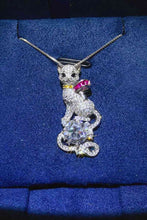 Cargar imagen en el visor de la galería, 2 Carat Moissanite 925 Sterling Silver Necklace
