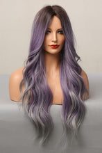Cargar imagen en el visor de la galería, Elegant Wave Full Machine Synthetic Wigs in Purple 26&#39;&#39;
