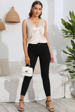 Load image into Gallery viewer, Lace Trim V-Neck Sleeveless Top

