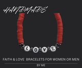 FAITH & LOVE  BRACELETS FOR WOMEN OR MEN