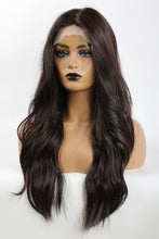 Load image into Gallery viewer, 13*2&quot; Lace Front Wigs Synthetic Long Wave 26&quot; Heat Safe 150% Density in Brown
