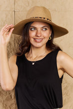 Cargar imagen en el visor de la galería, Fame Wild One Leopard Ribbon Straw Hat
