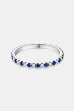 Cargar imagen en el visor de la galería, Moissanite Lab-Grown Sapphire Rings
