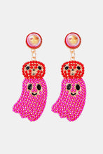 Cargar imagen en el visor de la galería, Halloween Ghost Shape Dangle Earrings
