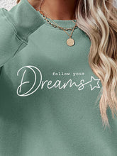 Load image into Gallery viewer, FOLLOW YOUR DREAMS Graphic Sweatshirt
