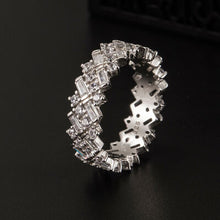 Cargar imagen en el visor de la galería, Inlaid Zircon 925 Sterling Silver Ring
