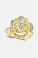 Cargar imagen en el visor de la galería, 3.4 Carat Moissanite Flower Shape Ring
