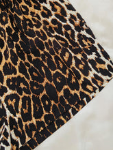 Load image into Gallery viewer, Leopard Lip Graphic Top and Shorts Lounge Set
