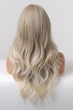 Cargar imagen en el visor de la galería, 13*2&quot; Lace Front Wigs Synthetic Long Wave 24&quot; 150% Density in Medium Blonde Highlights
