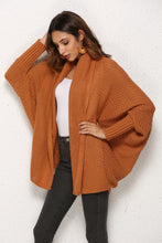 Load image into Gallery viewer, Open Front Dolman Sleeve Longline Cardigan
