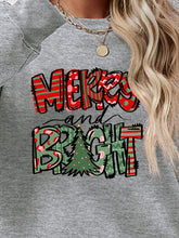 Cargar imagen en el visor de la galería, MERRY AND BRIGHT Long Sleeve Sweatshirt
