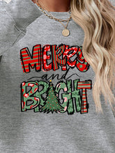 Load image into Gallery viewer, MERRY AND BRIGHT Long Sleeve Sweatshirt
