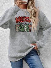 Load image into Gallery viewer, MERRY AND BRIGHT Long Sleeve Sweatshirt
