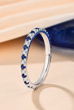 Cargar imagen en el visor de la galería, Moissanite Lab-Grown Sapphire Rings
