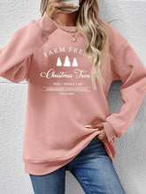 Cargar imagen en el visor de la galería, Graphic Round Neck Dropped Shoulder Sweatshirt
