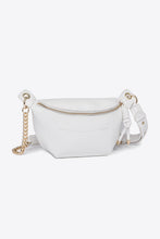 Cargar imagen en el visor de la galería, PU Leather Chain Strap Crossbody Bag

