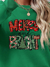 Load image into Gallery viewer, MERRY AND BRIGHT Long Sleeve Sweatshirt
