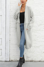 Load image into Gallery viewer, Open Front Pocketed Cardigan
