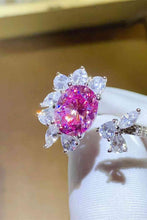 Cargar imagen en el visor de la galería, 3 Carat Moissanite 925 Sterling Silver Open Ring
