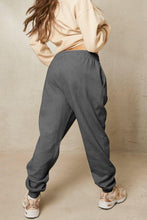 Load image into Gallery viewer, Simply Love Full Size Drawstring DAISY Graphic Long Sweatpants
