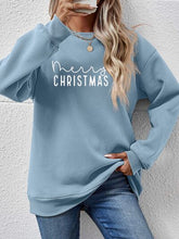 Cargar imagen en el visor de la galería, MERRY CHRISTMAS Dropped Shoulder Sweatshirt
