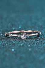 Cargar imagen en el visor de la galería, Moissanite 925 Sterling Silver Rhodium-Plated Ring
