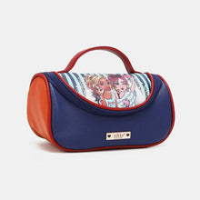 Cargar imagen en el visor de la galería, Nicole Lee USA Nikky Contrast Makeup Bag
