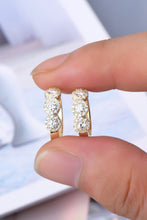 Cargar imagen en el visor de la galería, Moissanite 925 Sterling Silver Huggie Earrings
